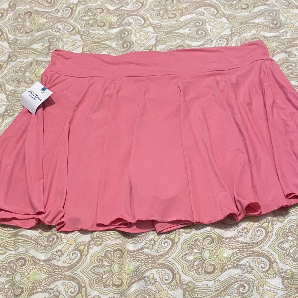 Arizona Jean Company Pink Flared Skirt